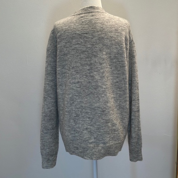 Envii Wool & Alpaca Blend Light Gray Sweater (S/M) - Picture 3 of 11